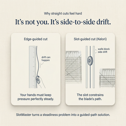 SlotMaster™ Precision Quilting Ruler