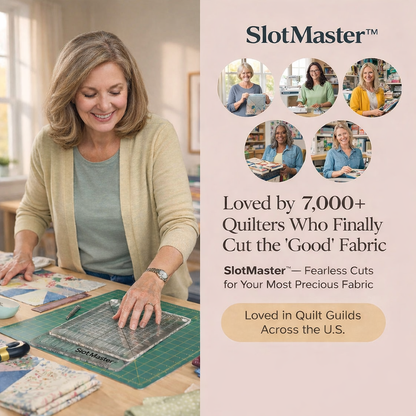 SlotMaster™ Precision Quilting Ruler