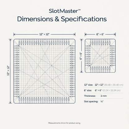 SlotMaster™ Precision Quilting Ruler